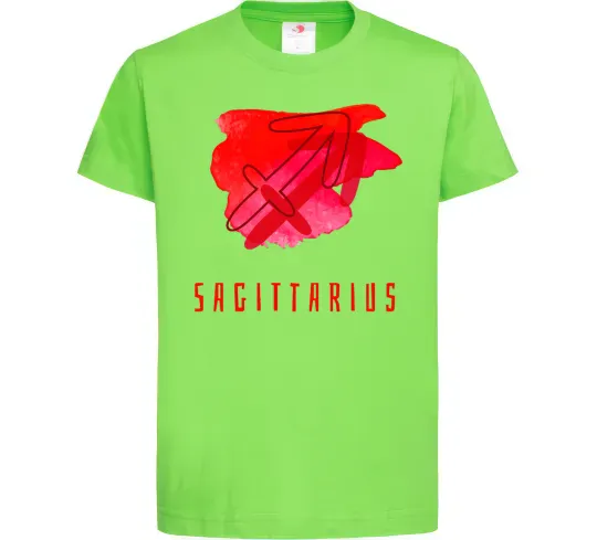 Дитяча футболка Фарби стрілець Лаймовий фото