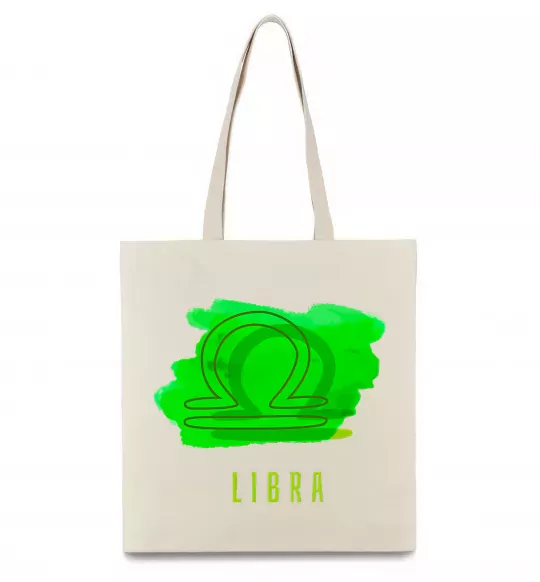 Еко-сумка Фарби терези Бежевий фото