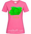 Женская футболка Краски весы Ярко-розовый фото