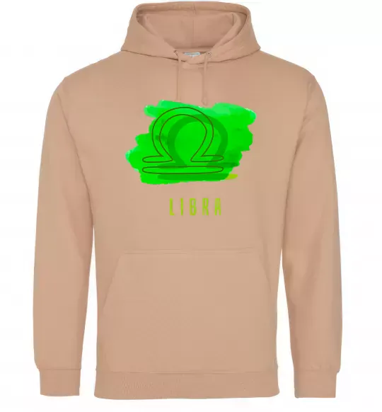 Женская толстовка (худи) Фарби терези Песочный фото