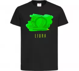 Дитяча футболка Фарби терези Чорний фото