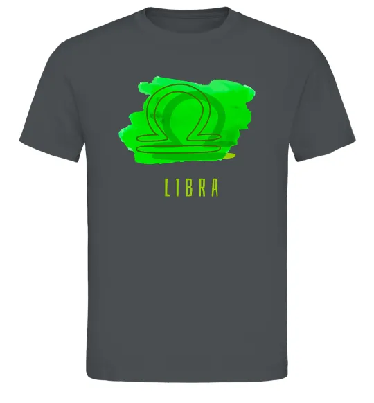 Чоловіча футболка Фарби терези Графіт фото