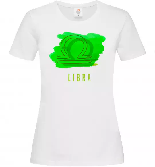 Женская футболка Фарби терези Белый фото