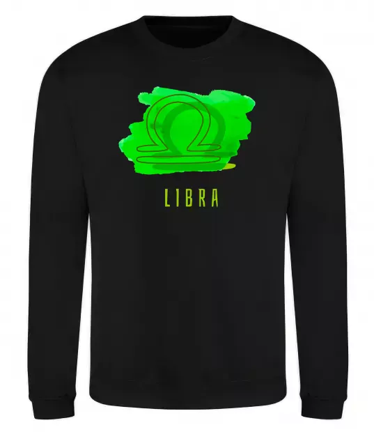 Світшот Фарби терези Чорний фото