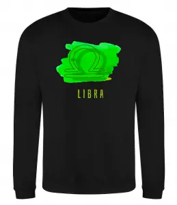 Світшот Фарби терези Чорний фото