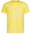 Мужская футболка Скорпион белый Лимонный фото