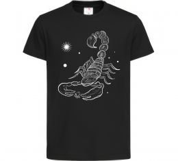 Дитяча футболка Скорпіон білий