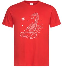 Чоловіча футболка Скорпіон білий Чоловіча футболка Скорпіон білий