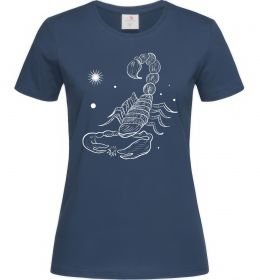 Женская футболка Скорпіон білий Женская футболка Скорпіон білий