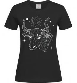 Женская футболка Телець білий Женская футболка Телець білий