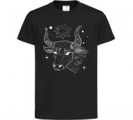 Дитяча футболка Телець білий