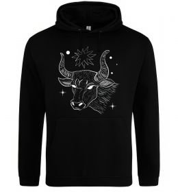 Мужская толстовка (худи) Телець білий