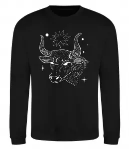 Світшот Taurus stars Чорний фото