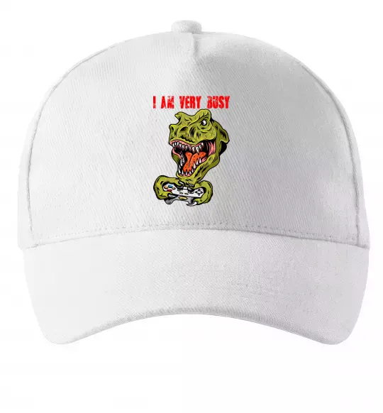 Кепка I'm very busy Белый фото