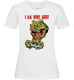 Женская футболка I'm very busy