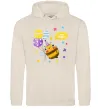 Женская толстовка (худи) Bee happy Таш фото