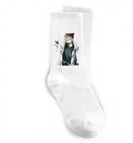 Носки Darling in the Franxx poster Белый фото