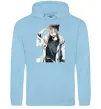 Мужская толстовка (худи) Аніме хлопчик Голубой фото