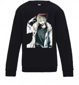 Дитячий світшот Волчица и пряности украинка аниме Лаймовий фото Дитячий світшот Волчица и пряности украинка аниме Лаймовий фото