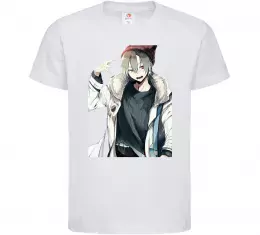 Детская футболка Волчица и пряности украинка аниме Ярко-розовый фото