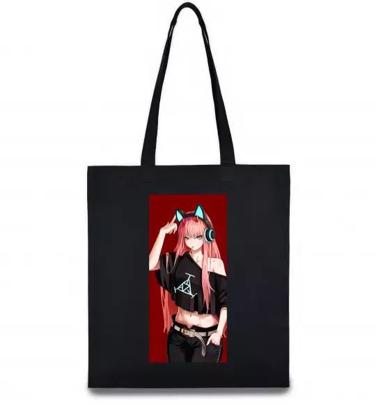 Еко-сумка Звукове обладнання Чорний фото