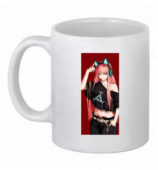 Чашка керамическая Звукове обладнання Белый фото