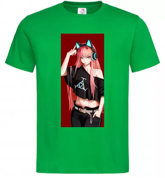 Мужская футболка Звукове обладнання Зеленый фото