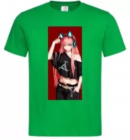 Мужская футболка Звукове обладнання Зеленый фото