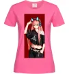 Женская футболка Звукове обладнання Ярко-розовый Женская футболка Звукове обладнання Ярко-розовый фото