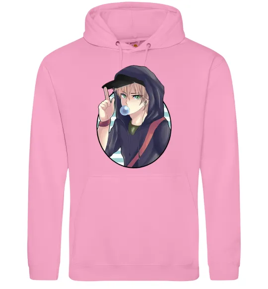 Жіноча толстовка (худі) Boy with bubble gum Рожевий фото