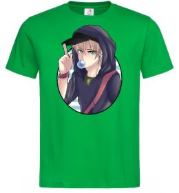 Мужская футболка Boy with bubble gum