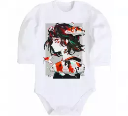 Детский боди Аниме украинка Белый фото