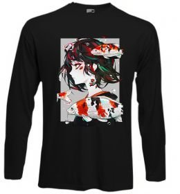 Лонгслив Anime fish and girl