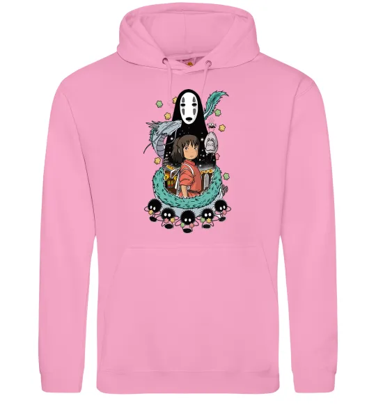 Чоловіча толстовка (худі) Віднесені примарами Рожевий фото