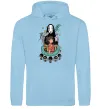 Жіноча толстовка (худі) Віднесені примарами Блакитний фото