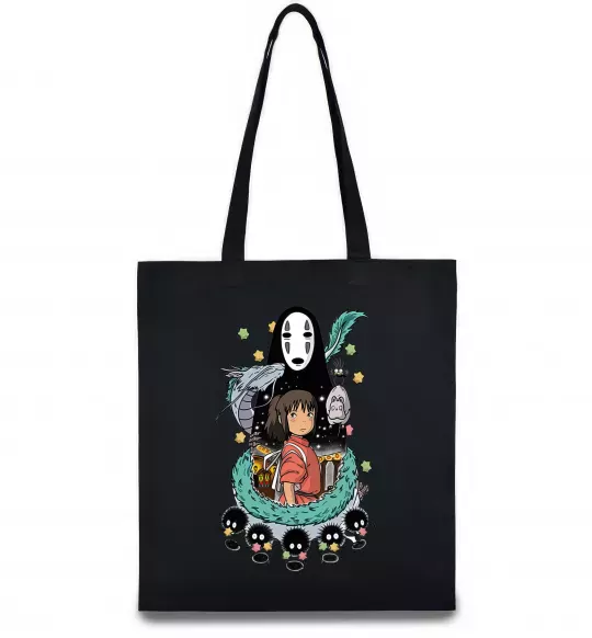 Эко-сумка Віднесені примарами Черный фото