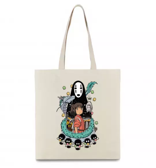 Эко-сумка Віднесені примарами Бежевый фото