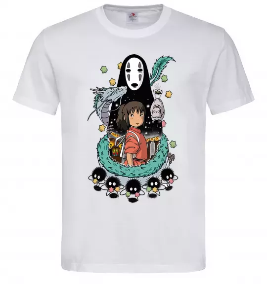 Мужская футболка Віднесені примарами Белый фото