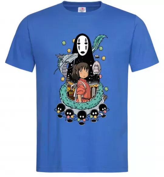 Мужская футболка Віднесені примарами Ярко-синий фото