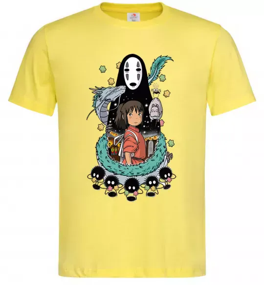 Мужская футболка Віднесені примарами Лимонный фото