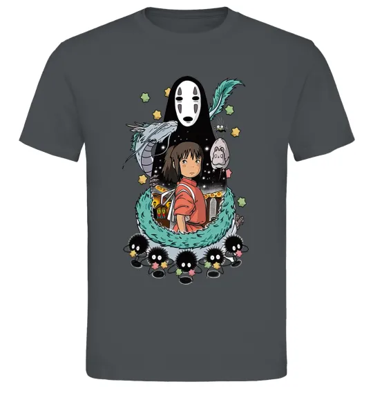 Мужская футболка Віднесені примарами Графит фото