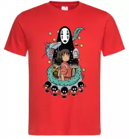 Мужская футболка Віднесені примарами Красный фото