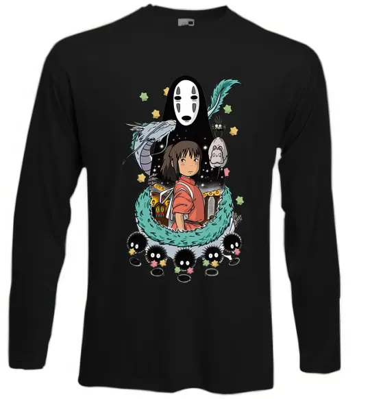 Лонгслив Віднесені примарами Черный фото