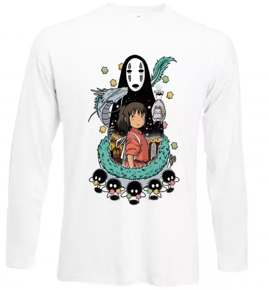 Лонгслив Віднесені примарами Белый фото