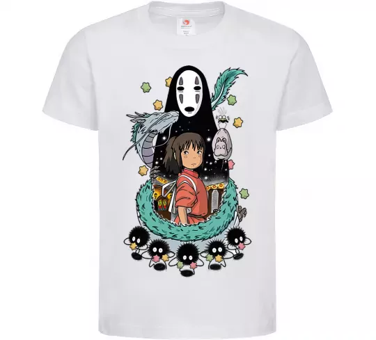 Детская футболка Віднесені примарами Белый фото