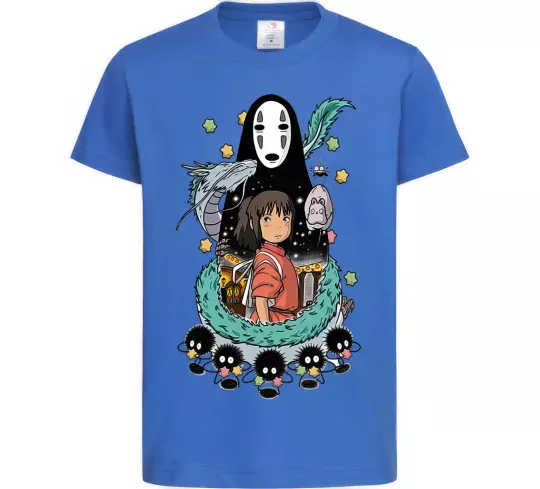 Детская футболка Віднесені примарами Ярко-синий фото