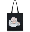 Еко-сумка Anime art boy Чорний Еко-сумка Anime art boy Чорний фото