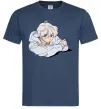 Чоловіча футболка Anime art boy Темно-синій Чоловіча футболка Anime art boy Темно-синій фото