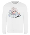 Свитшот Anime art boy Белый Свитшот Anime art boy Белый фото