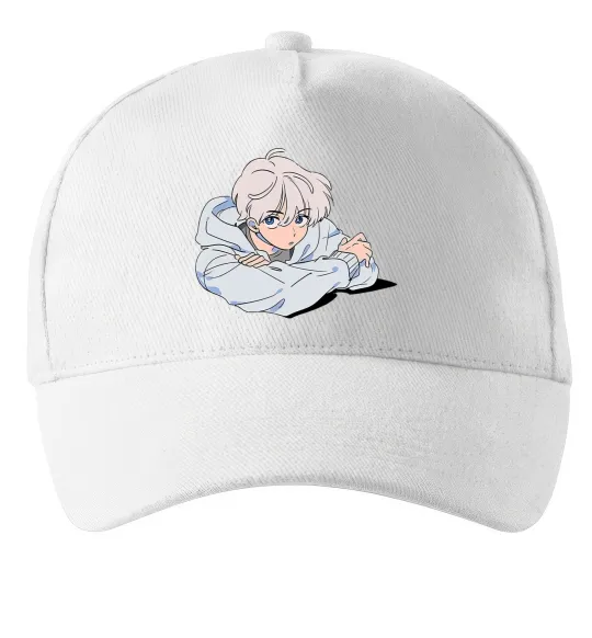 Кепка Anime art boy Белый фото